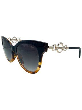 Emilio Pucci Women's Black/Tortoise Cat Eye Sunglasses (NEW)
